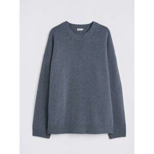 FILIPPA K Penelope Sweater Dusty Blue Small Wool Cashmere Minimalist Luxury